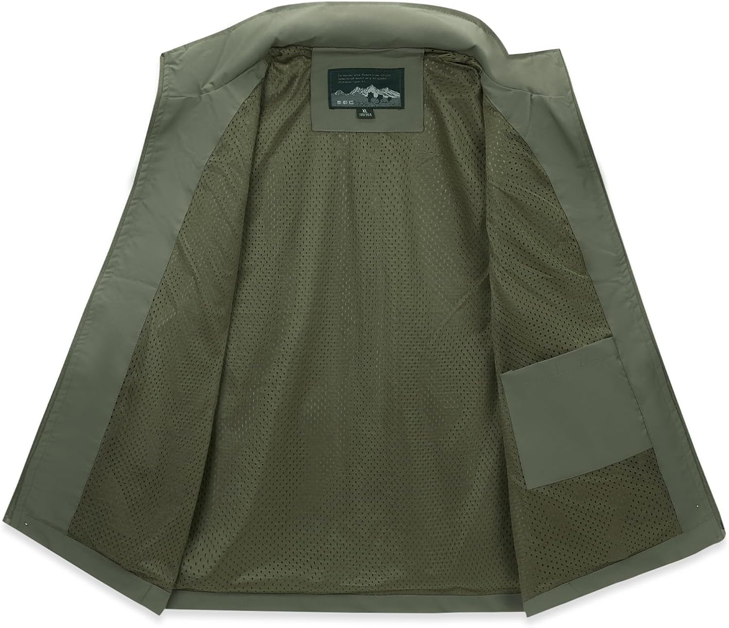 DUOFIER Men's Casual Vest Lightweight Outdoor Work Photo Cargo Sleeveless Jacket for Hiking Travel - Image 3