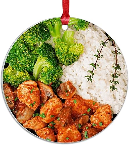 Miniatura 80 de Adorno de Navidad mexicano de tortilla de maíz acrílico adornos para decoraciones de Navidad, divertidos y deliciosos adornos de decoración de árbol