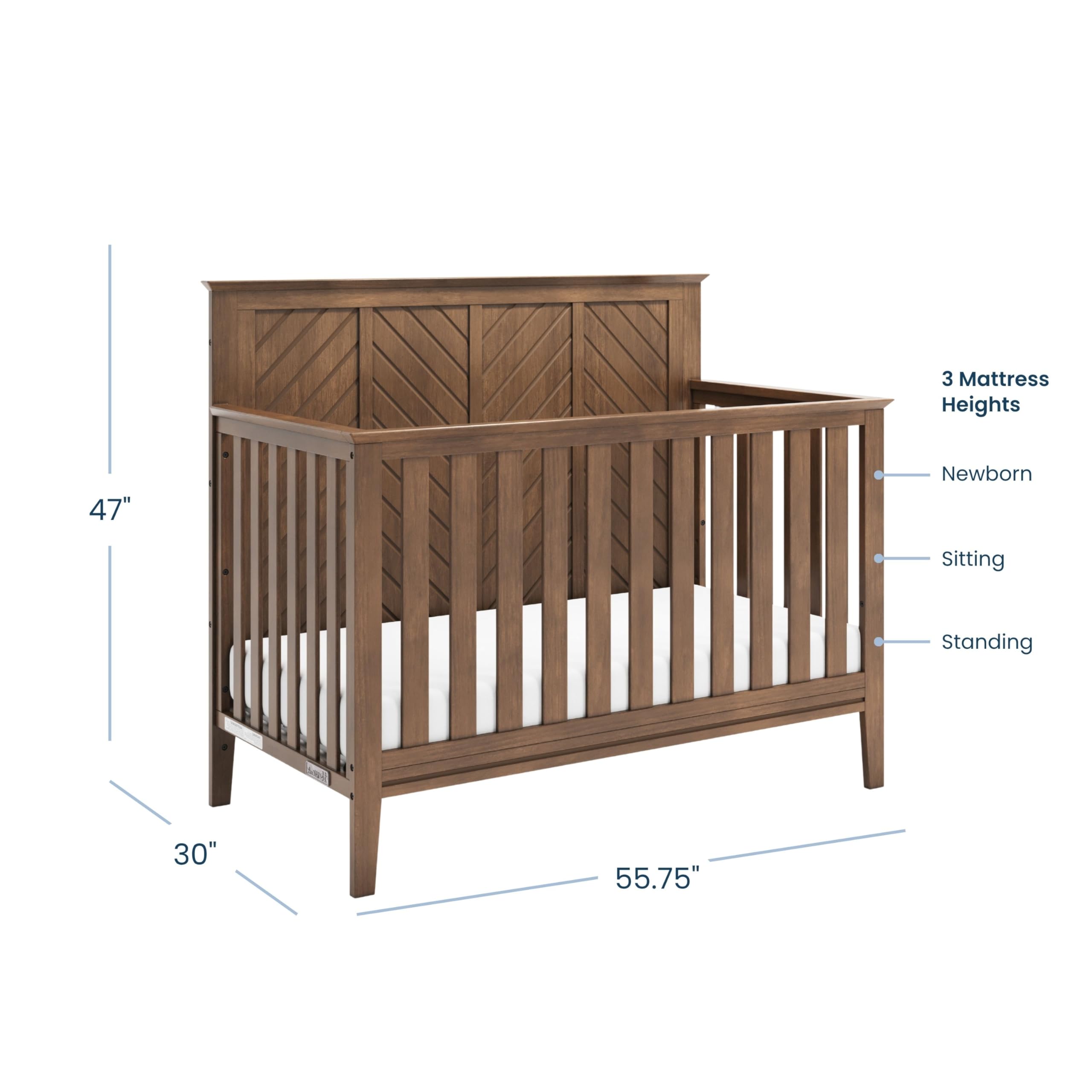 brown crib and dresser set Davinci 2 Piece Nursery Both pieces are crafted from strong Maxi Cosi Quiet Luxury 3-Piece