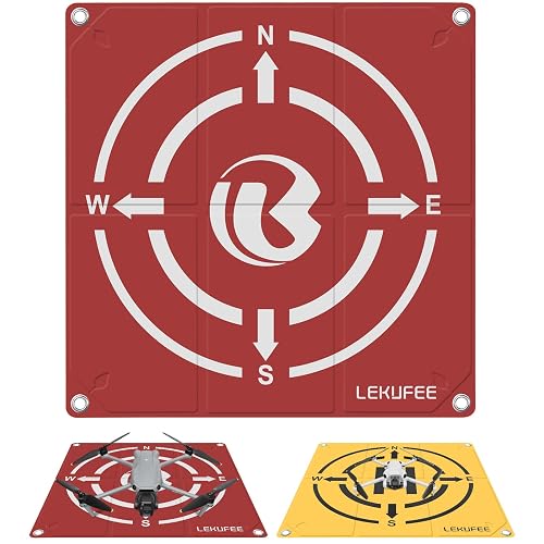 Lekufee Foldable Drone Landing Pad DJI product photo (Drone Accessories) — ScooterReviewPro review