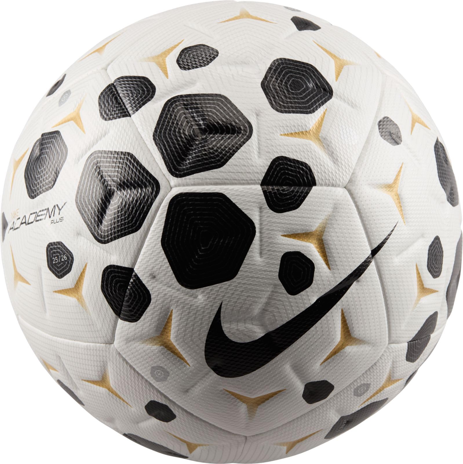 Nike Unisex Nk Academy Plus - piłka Fa25, biały/czarny/czarny, 5