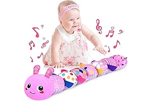 KMUYSL Montessori Educational Sensory Toy Combo of Crinkle Plush and Animal Rattle...