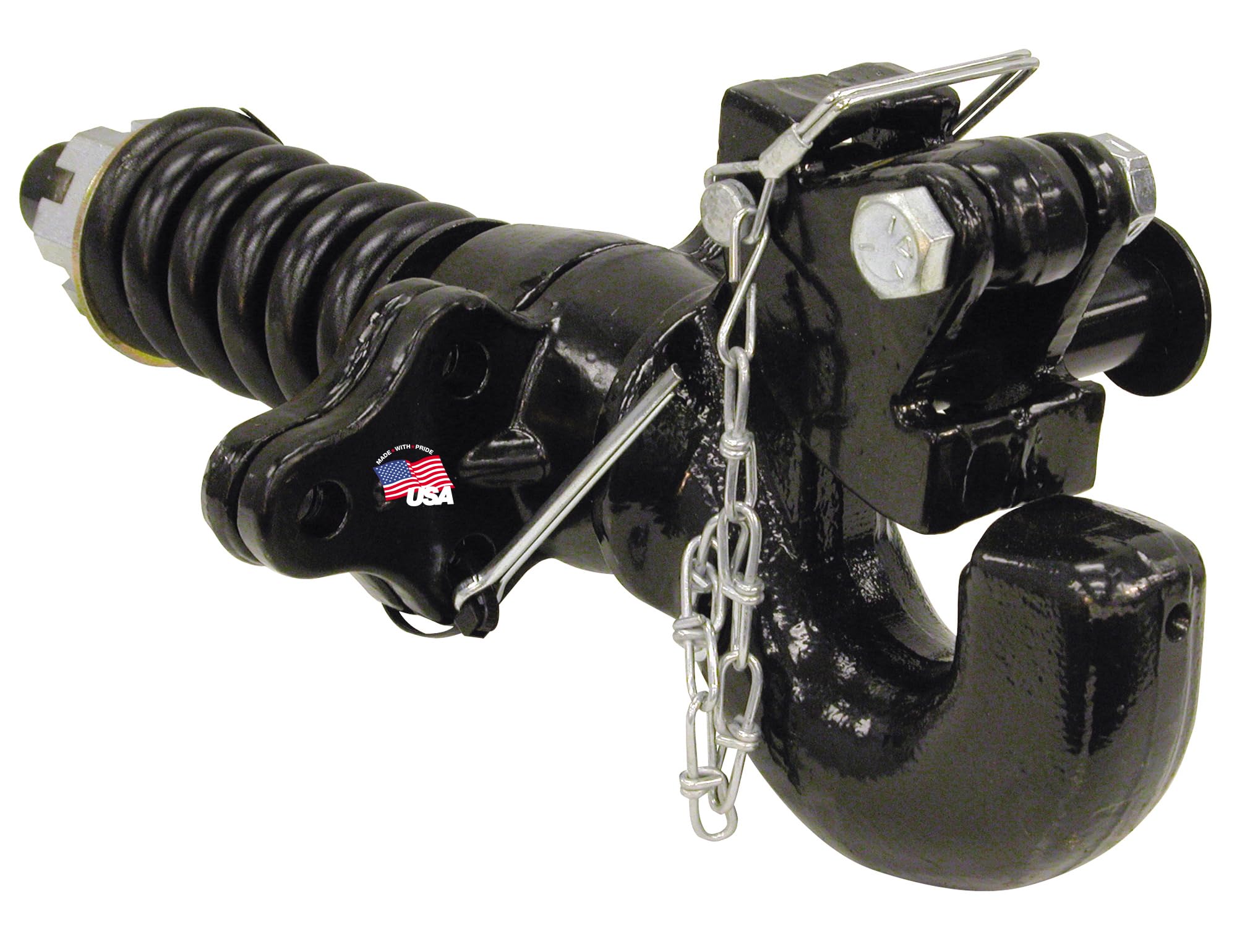 Buyers Products BP100A 15 Ton Swivel Pintle Hook Heavy Duty Hitch