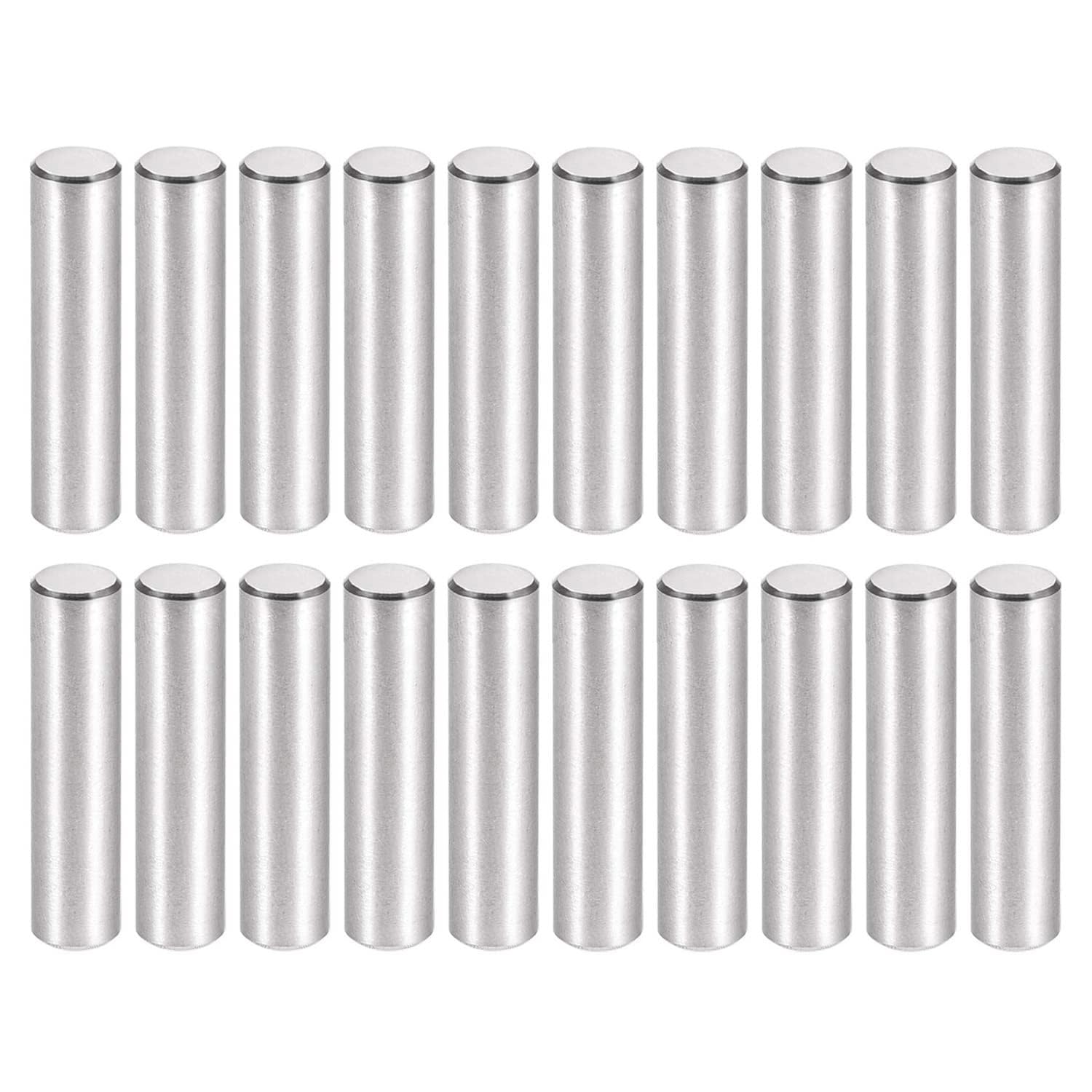 Pasadores marcadores, pasadores de acero inoxidable, pasador 20 piezas, soporte estante 304, elementos sujeción metal utilizados en una ubicación precisa, diámetro 3 mm(M3*60mm)
