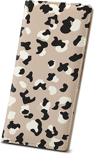 Billetera para mujer, billetera RFID para mujer, delgada y delgada para tarjetas de crédito, cartera organizadora de piel sintética, bonita cartera