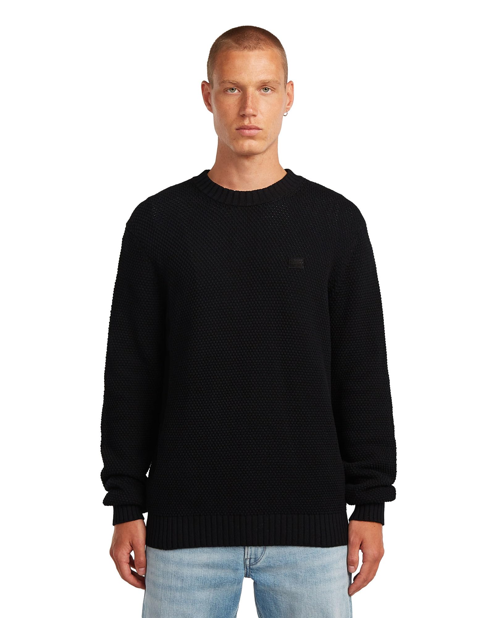 G-STAR Herren Honey Comb Structure r Knit