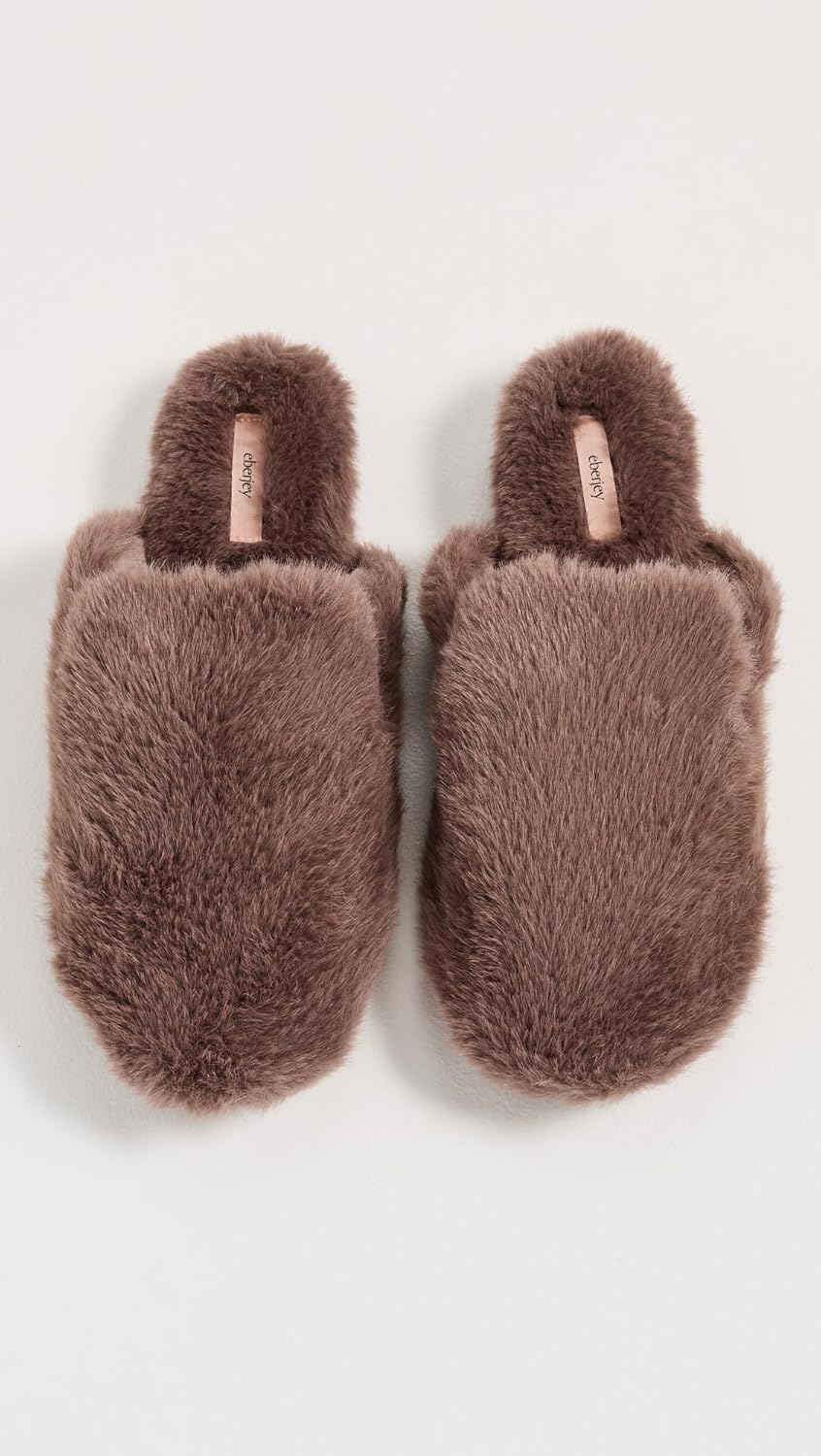 Eberjey Women's Plush Mule Slippers - Image 4