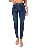 Skinny Jeans for Women High Waisted Stretchy Front Seam Vintage Denim Pants