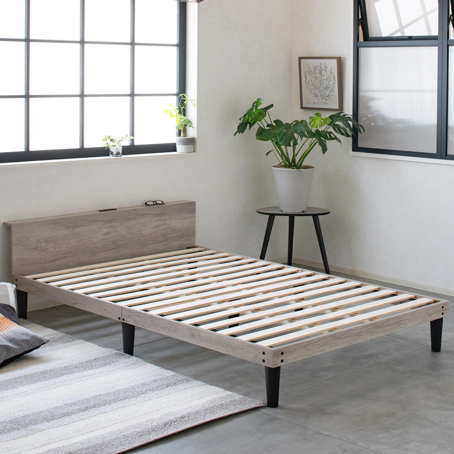 Major In Life ベッド ベッドフレーム シングルベッド グレー Major In Life ベッド ベッドフレーム シングルベッド グレー 注目