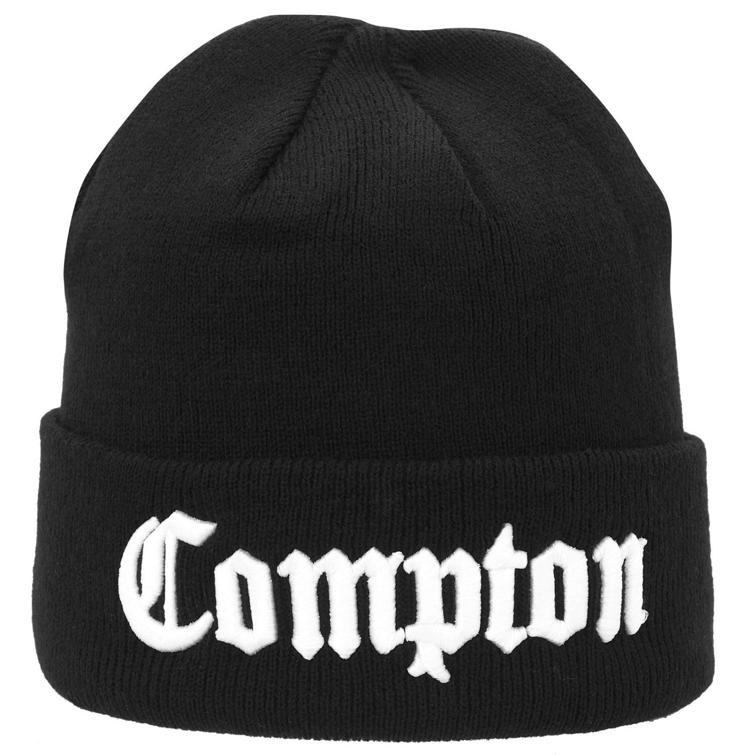 Mister Tee Herren Compton Beanie, Black, one size