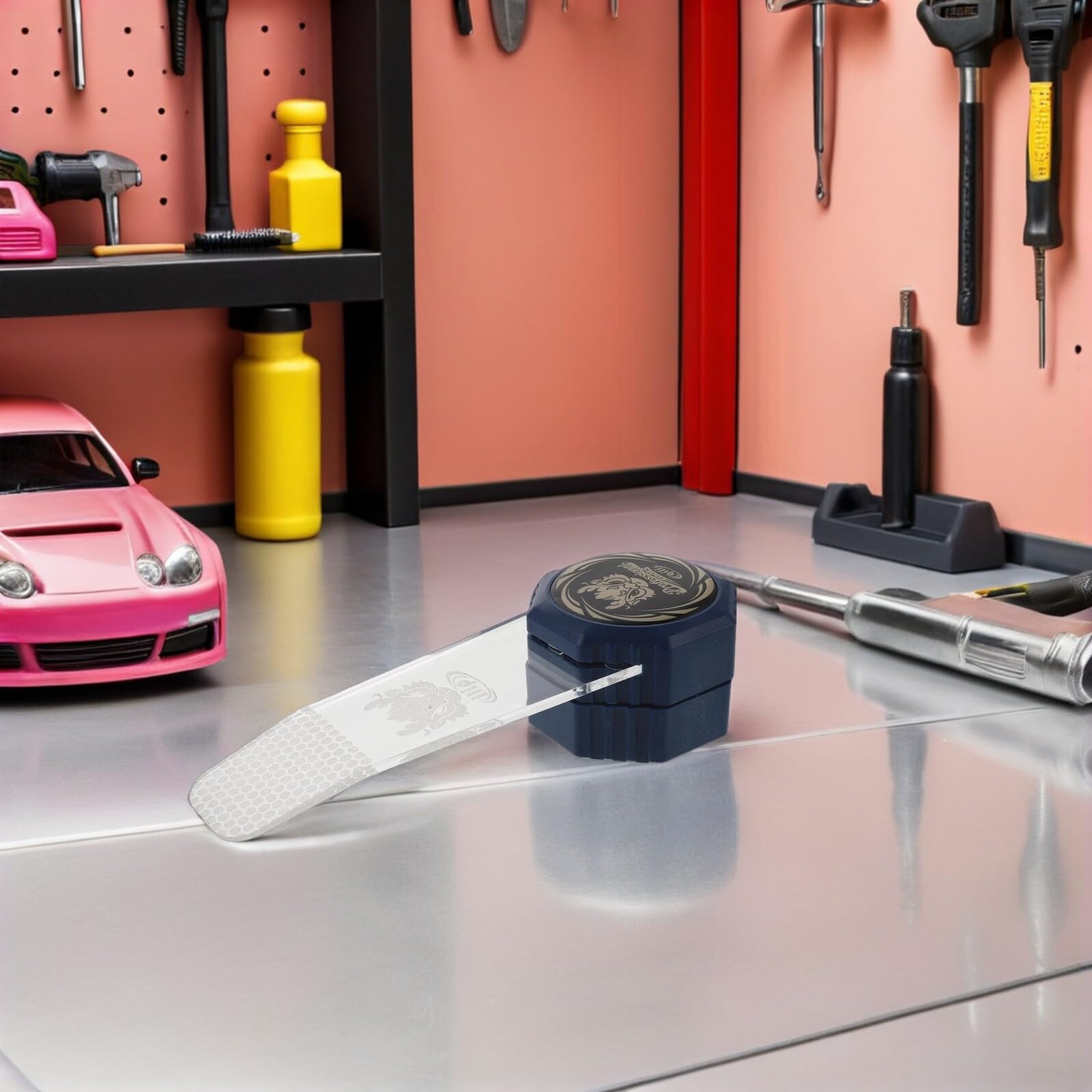 Luce LED Magnetica per Oscuramento Vetri Auto, Strumento Professionale per Taglio Pellicole Finestre, Illuminazione Stabile e Compatibile per Applicazione Pellicole Auto