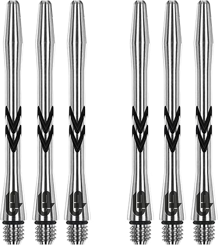 Miniatura 5 de RED DRAGON Gerwyn Price Iceman - Tallos de aluminio con ranura en V