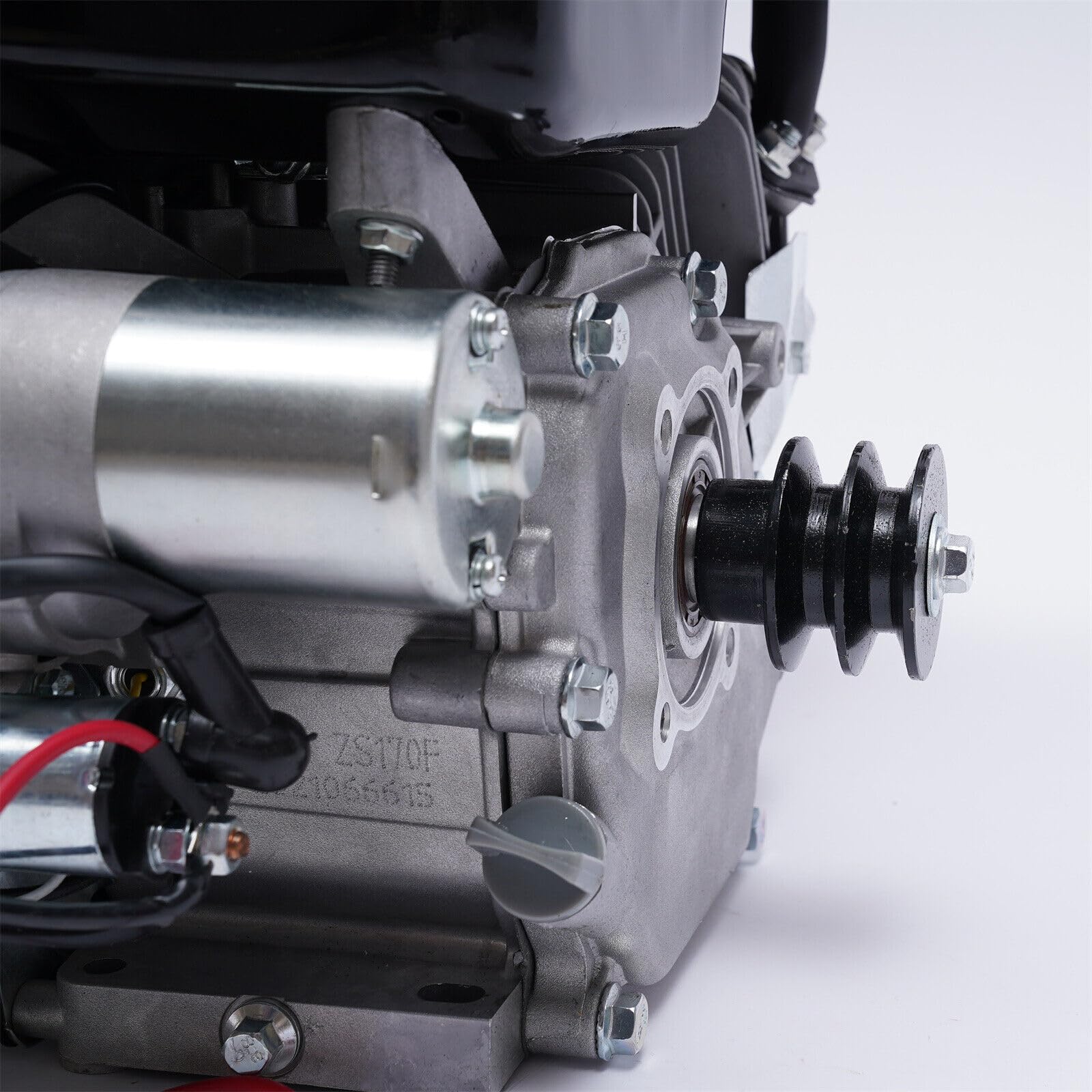 Motore a benzina a 4 tempi, 7,5 CV, motore industriale, motore da terra OHV 212CC, cilindrata a 4 tempi, per compressore, scarificatore, tosaerba, generatore di cemento