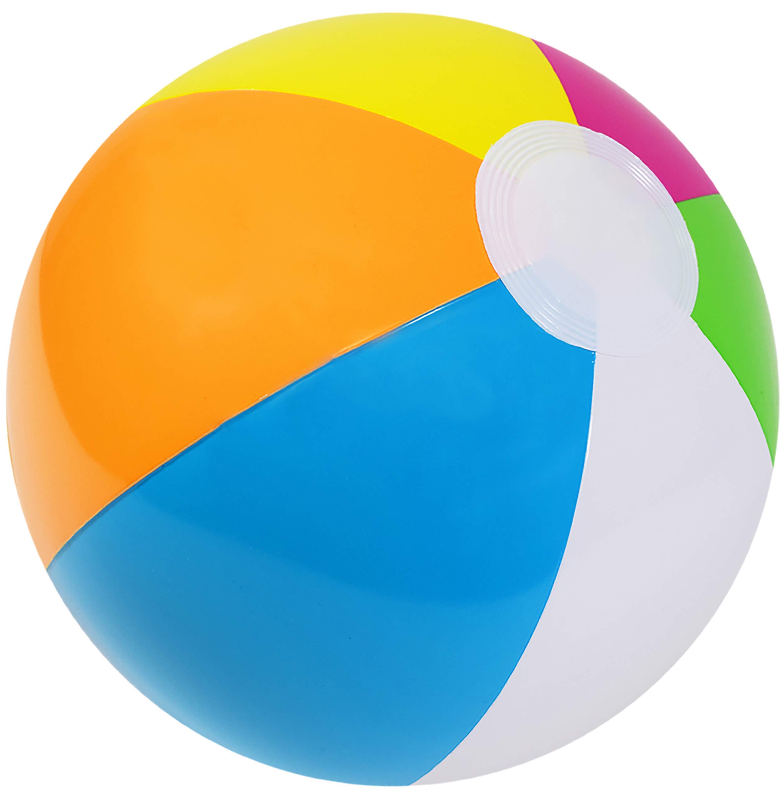 Kangaroo 12-Pack Inflatable Beach Balls Bulk for Kids & Adults I Inflatable Pool Party Favors Swimming Pool Toys I Kids Beach Toys for Beach Games