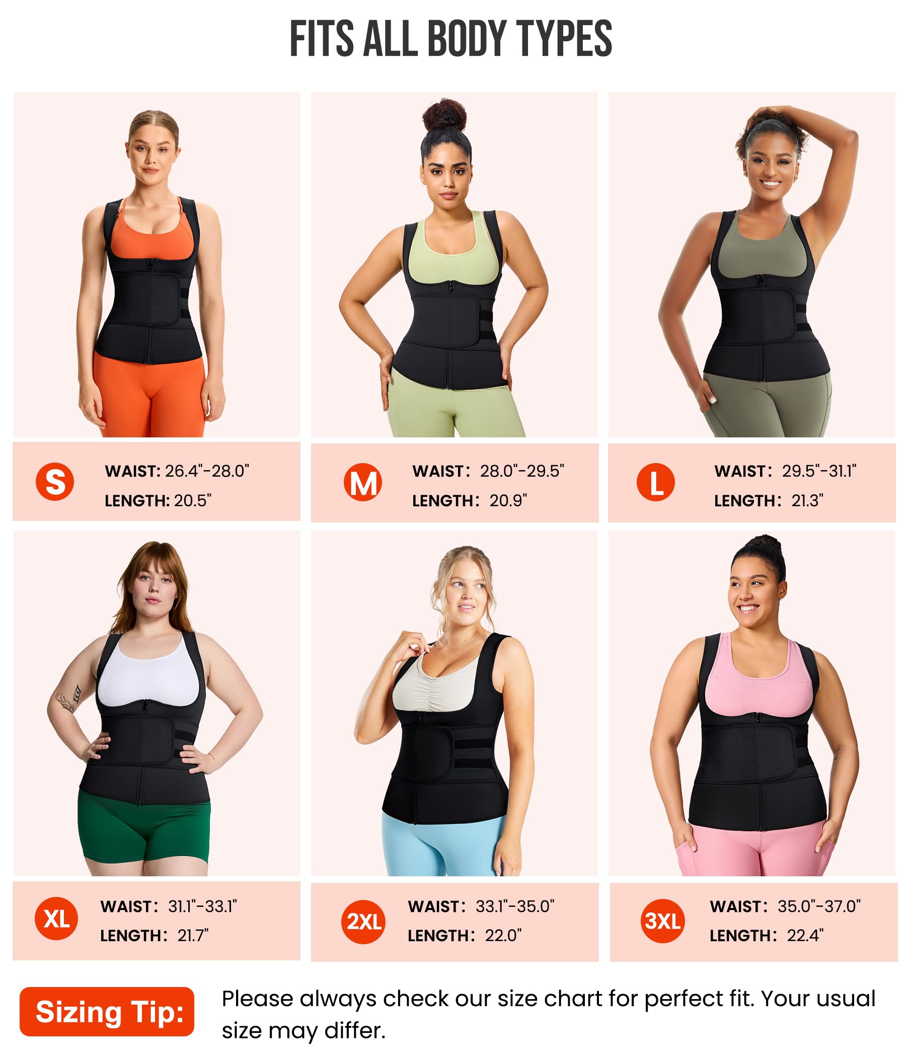 Junlan Schwitzgürtel Zum Abnehmen Korsett Damen Bauchweg Sauna Shirt Taillenformer Fitness Thermo Sauna Suit Hot Polymer Sauna Weste Damen