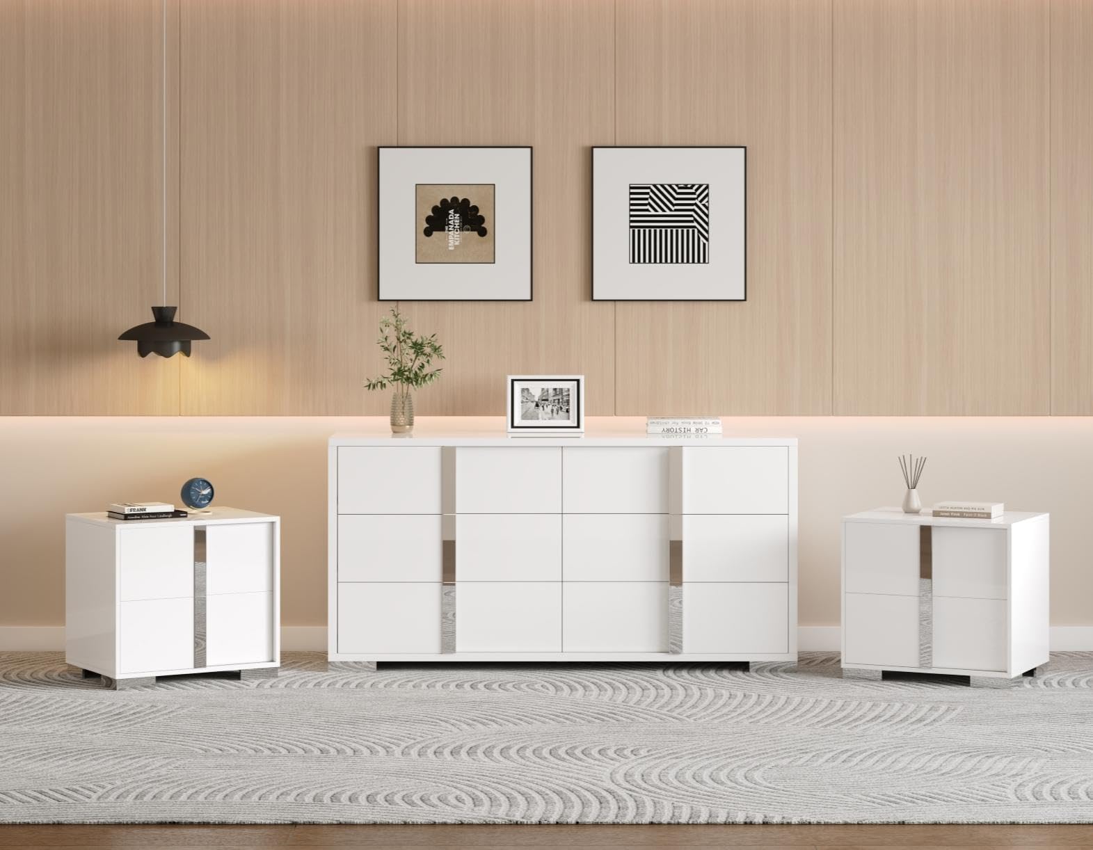 AMERLIFE 3 Piece Bedroom Set