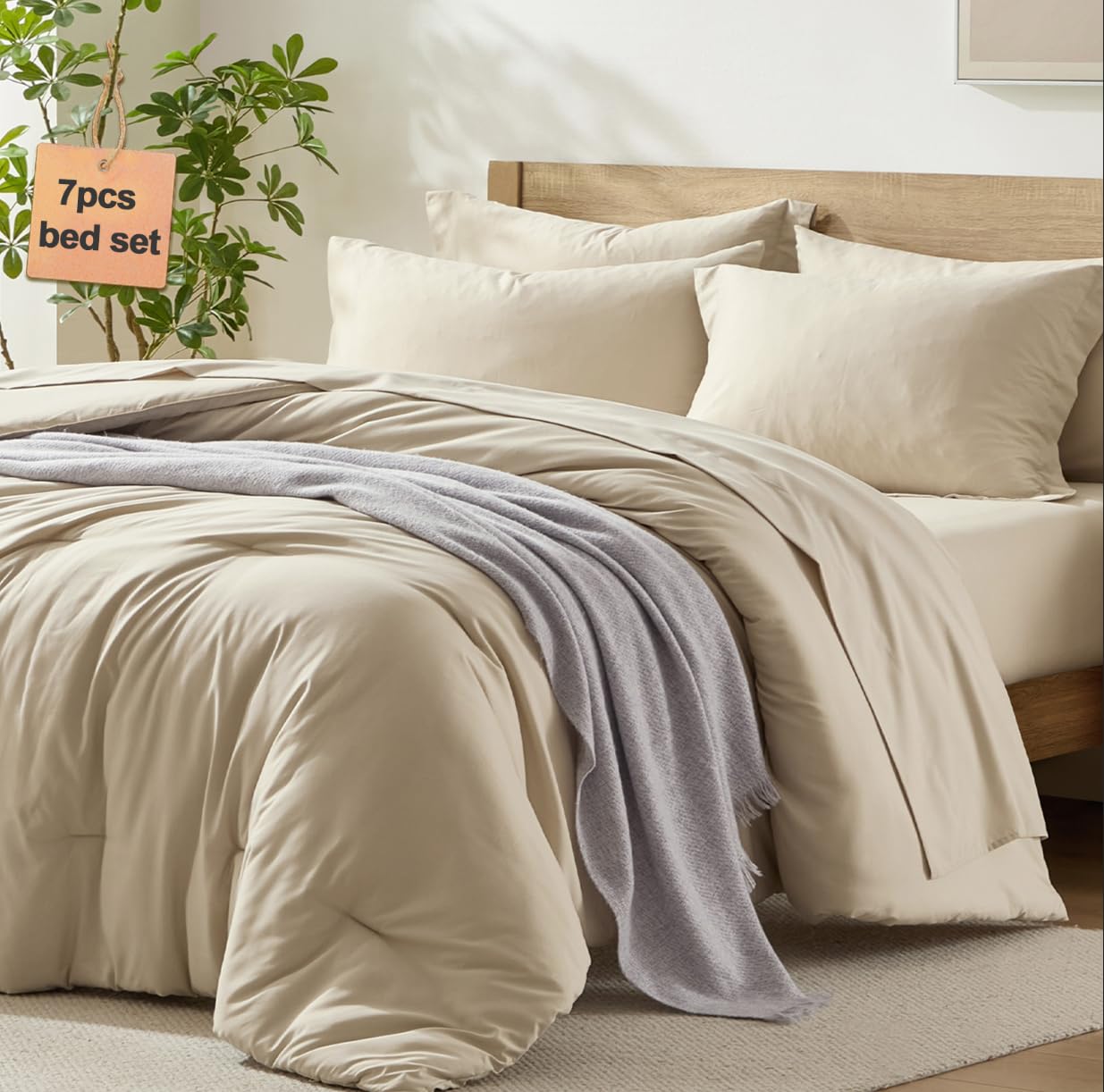 Homelike Moment Queen Comforter Set
