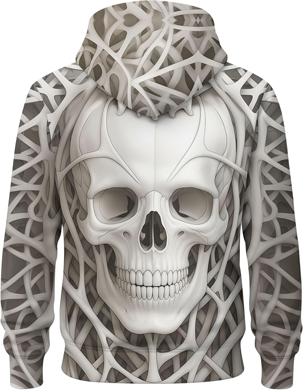 HIVICHI Graphic Hoodies for Men Funny 3D Print Cool Designed Fashion Novelty Pullover Hooded Sweatshirt - Image 4