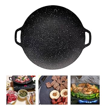  peak 鋳鉄グリルプレート　グリドル　焼肉 Amazon | 焼肉プレート グリドル パン デュアル ハンドル 鋳鉄