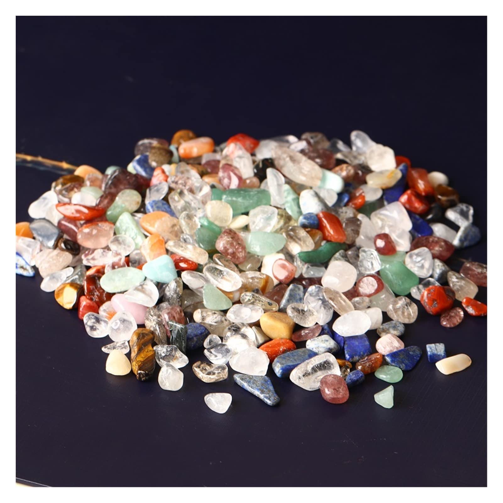 10 Glückssteine Set Mit Karten & Sandbeutel - Glücksbringer Für Kinder & Erwachsene