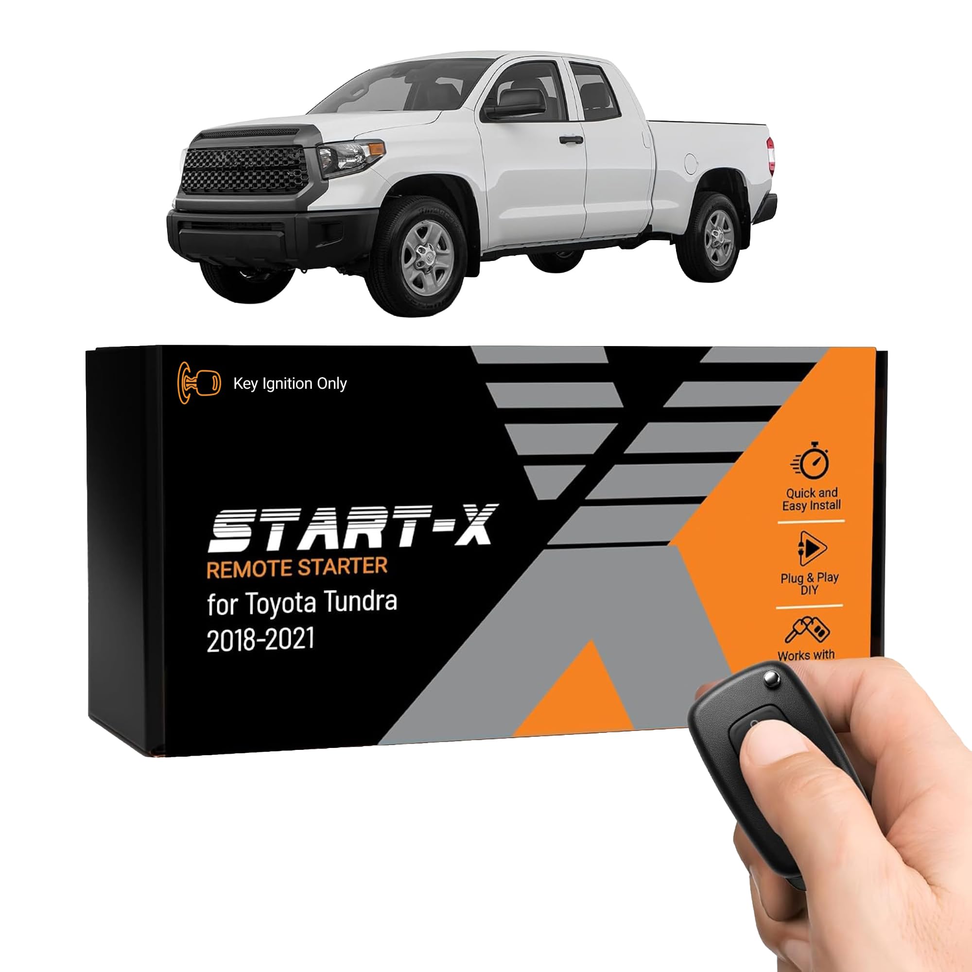 トヨタ タンドラ リモコンエンジンスターターキット Amazon | Start-X カーリモートスターターキット トヨタタンドラ(2018