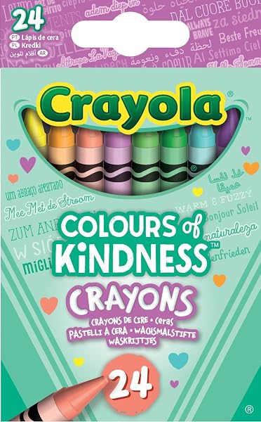 Crayola 24ct Colors of Kindness Crayons special edition