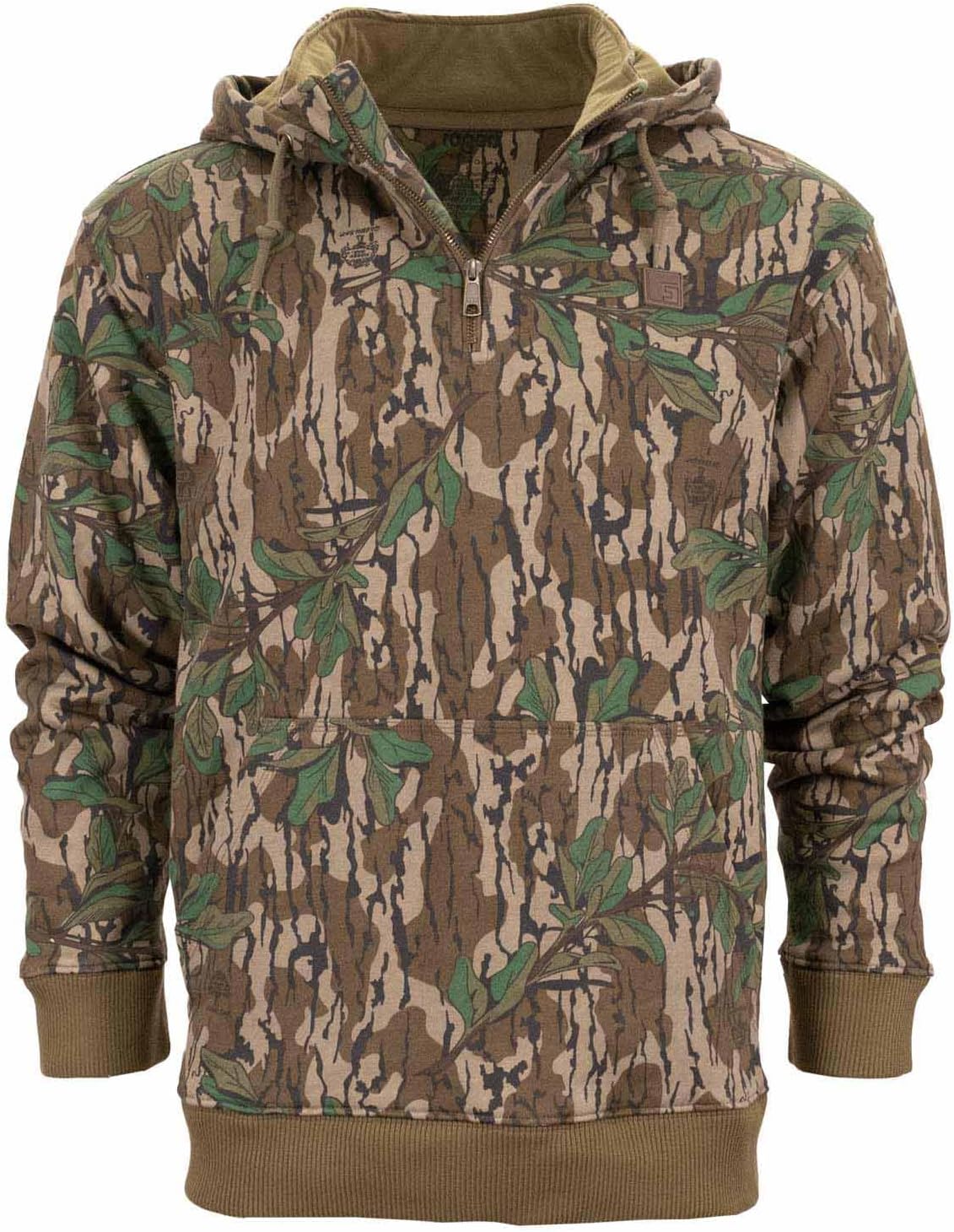 Rogers Men's Camo Brute Zip Hoodie Jacket