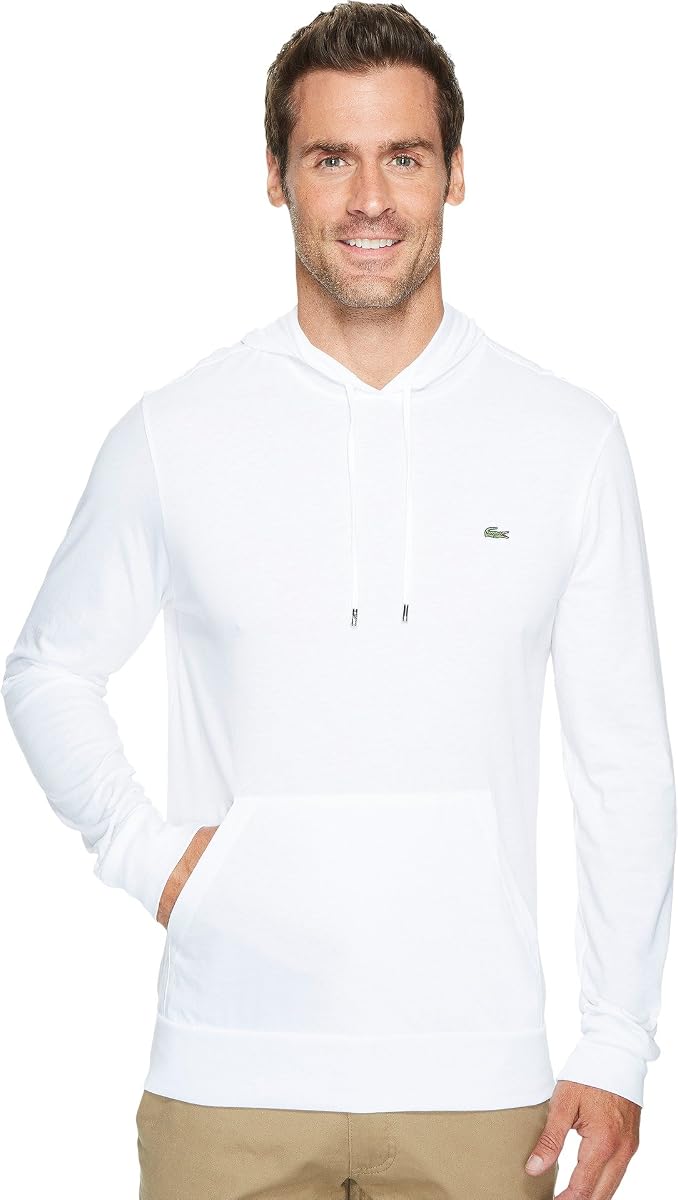 Camiseta de manga larga con capucha para hombre