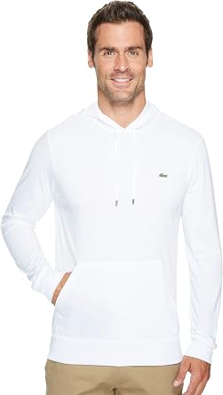 Lacoste Mens Long Sleeved Hooded T-Shirt