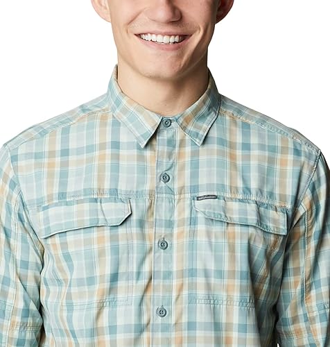 Vista 4 de Columbia Camisa de manga larga a cuadros Silver Ridge 2.0 para hombre