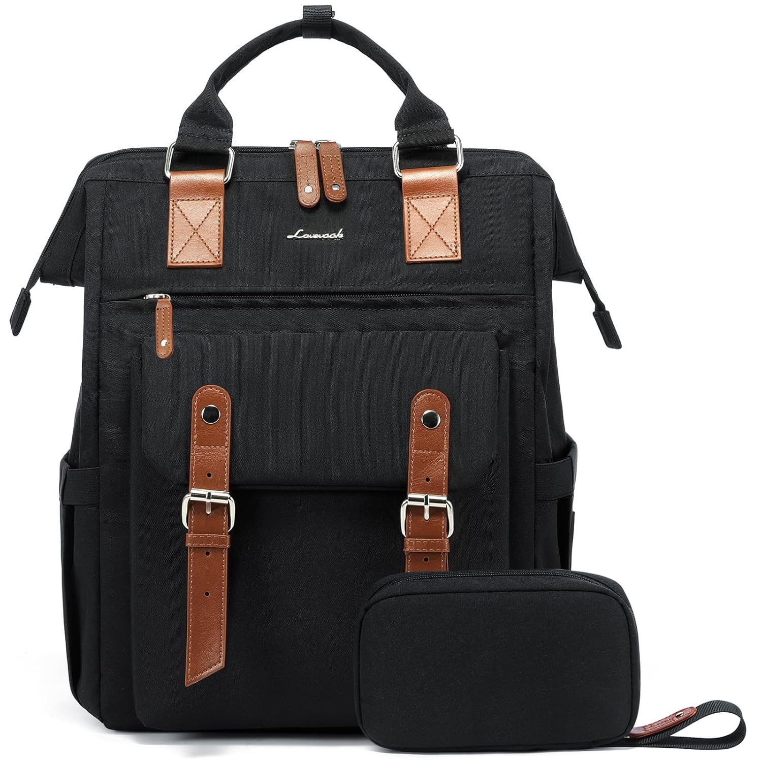 LOVEVOOK Laptop Backpack for Women School Backpack for Teen Girls Work Travel Backpack Purse Commuter Business Computer Bag