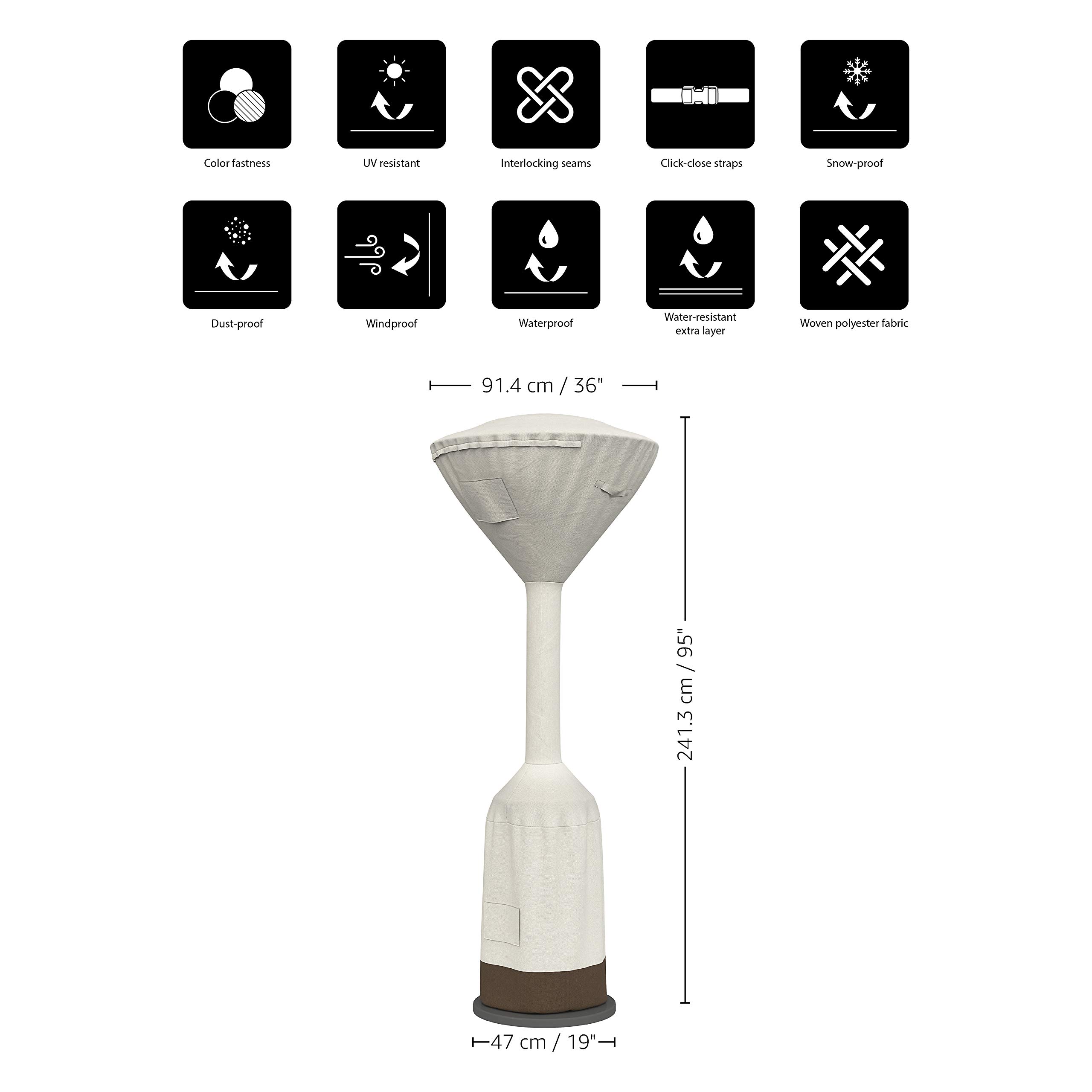 Buy Amazon Basics Outdoor Standup Patio Heater Cover Online at