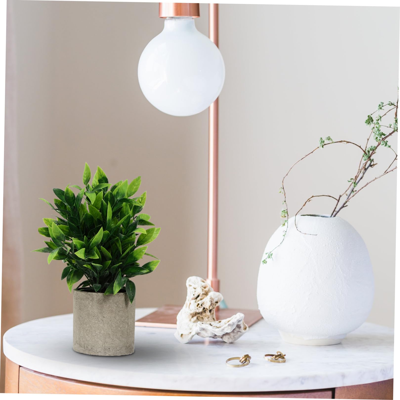 Ciieeo 3pezzi Piante Artificiali Eucalipto e Rosmarino Per Decorazione Scrivania Vividità e Stile Per Casa e Ufficio Senza Manutenzione Necessaria