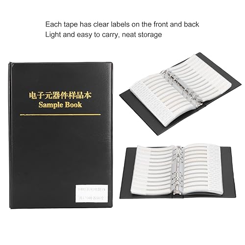 Miniatura 2 de 8500 piezas 170 valor resistencia 0402 resistencia, libro de muestras SmdSample Book 0402 Series SMD Resistor Combo libro de muestras para