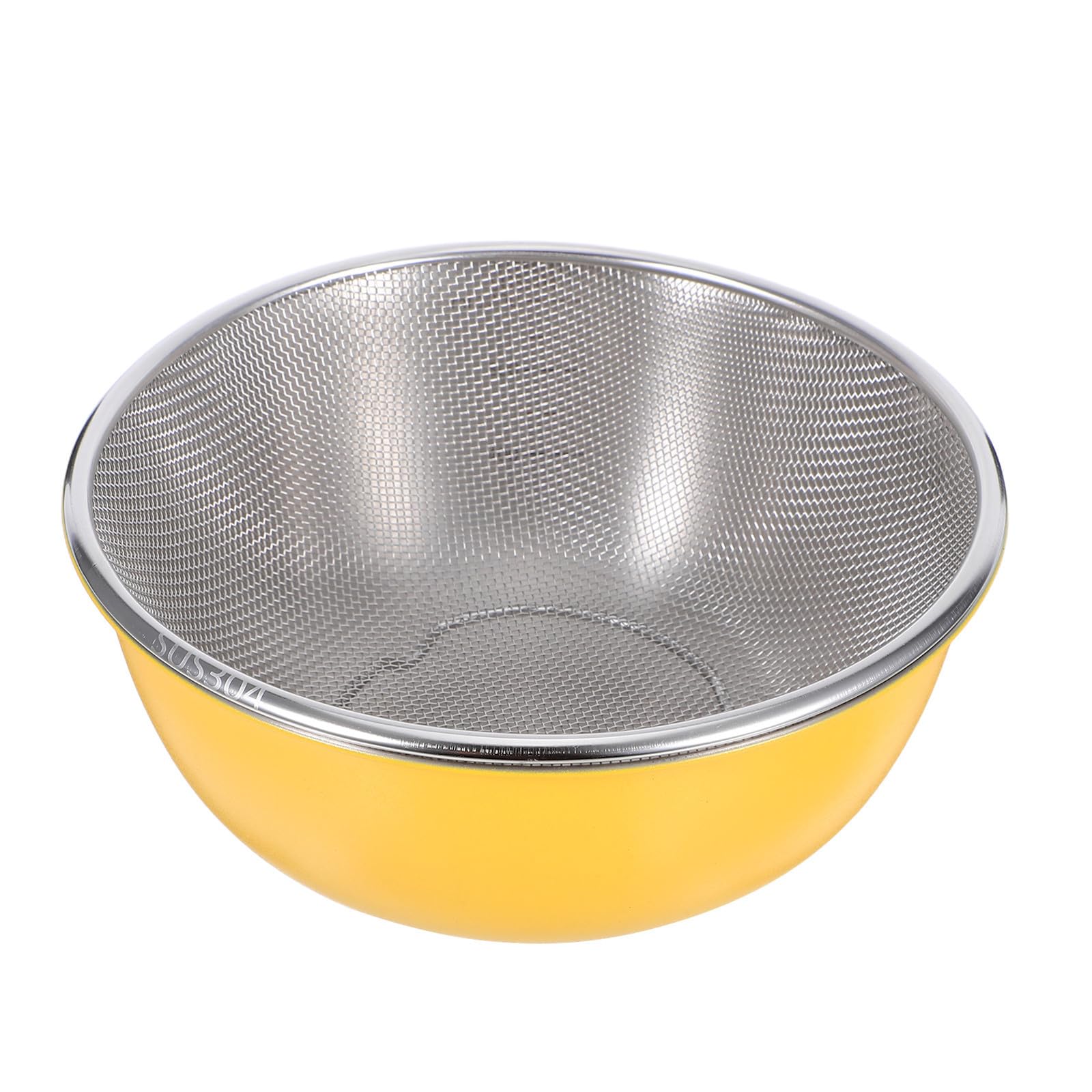 Colador multifuncional para lavado de frutas y verduras con acero inoxidable duradero