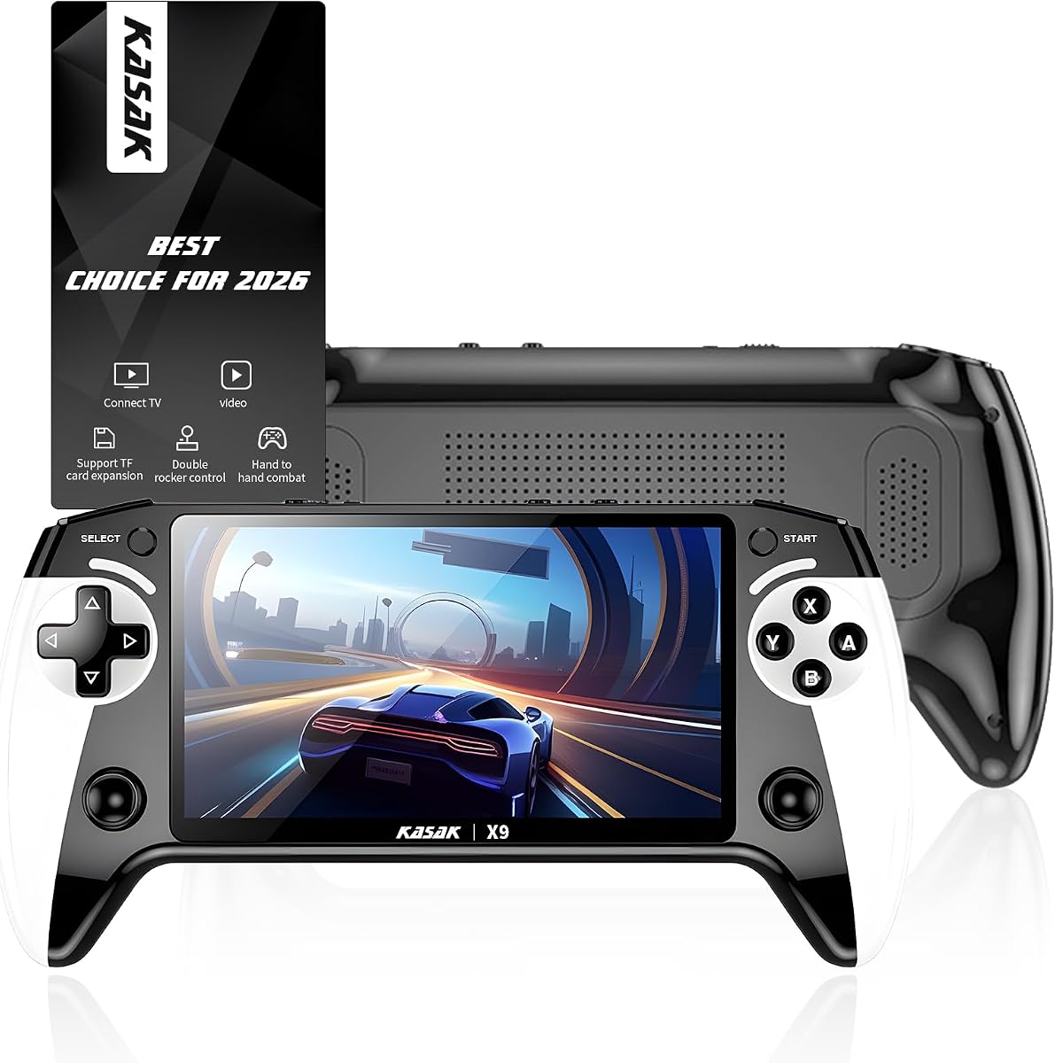 Retro Handheld Game Console of Boy Portable Hand Held Video Games X9 Preloaded Wireless Juegos para Niños Stick TV Pixelated Gaming for Kids Sf3000 Plug 'n' Play Drive Systems De Juegos Portátil