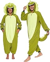 Vista 43 de Funziez! - Disfraz de Halloween para adultos, disfraz de animales y criaturas marinas, mameluco afelpado para cosplay, para mujeres y hombres