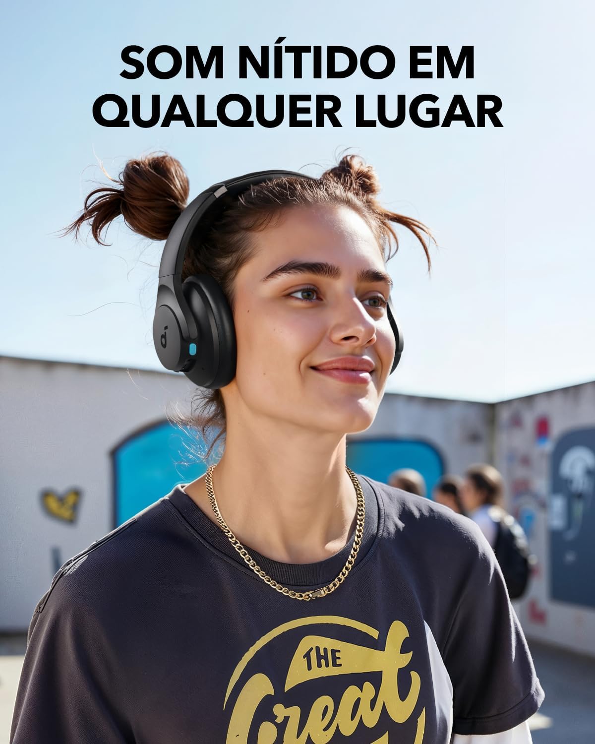 soundcore Q11i da Anker Fone De Ouvido Bluetooth 5.3, Fone Gamer, Headphone Bluetooth Over-Ear, Graves Profundos, 60H Autonomia, Hi-Res Áudio, Almofadas Removíveis, Conexão Multiponto, Preto soundcore Q11i da Anker Fone De Ouvido Bluetooth 5.3, Fone Gamer, Headphone Bluetooth Over-Ear, Graves Profundos, 60H Autonomia, Hi-Res Áudio, Almofadas Removíveis, Conexão Multiponto, Preto