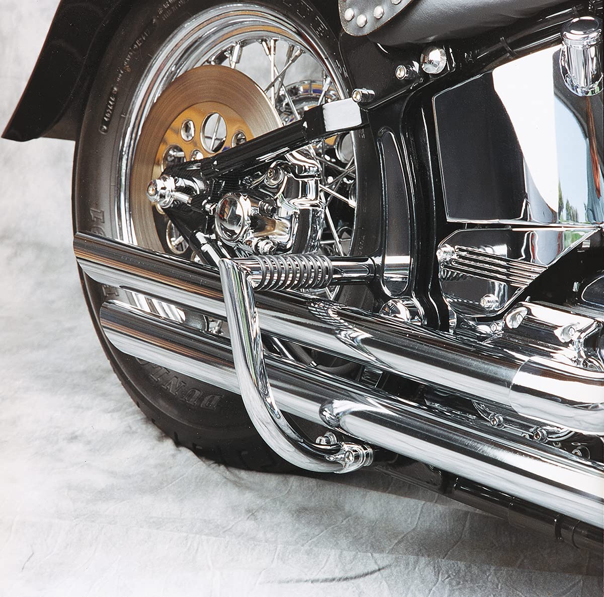 Amazon.com: Lindby Custom Rear Highway Bar (Chrome) Compatible 