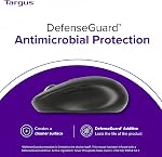 Souris Sans Fil Targus - Souris Confort de Taille Moyenne Multi-Appareils Mode Double Anti-Microbien, Noir, AMB582GL