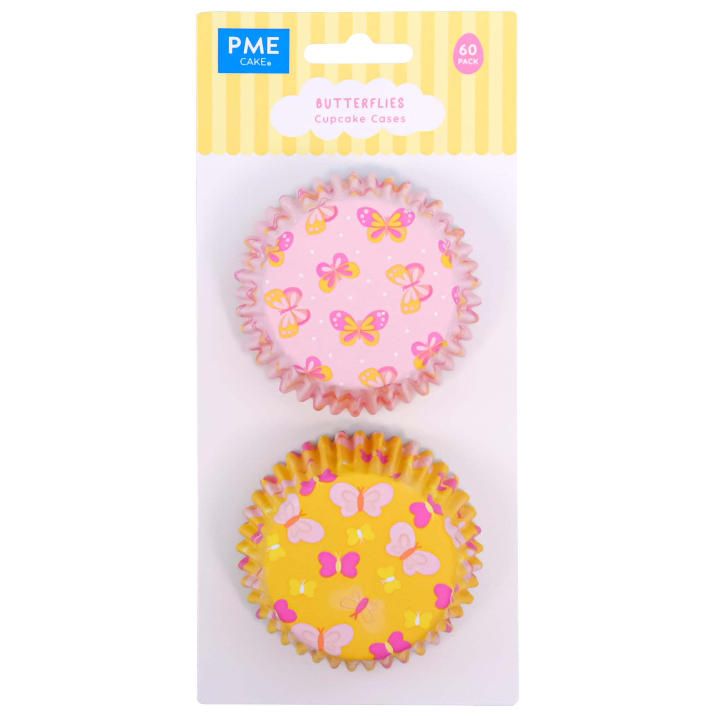 PME Easter Foil-Lined Cupcake Cases - Butterflies, Set of 60