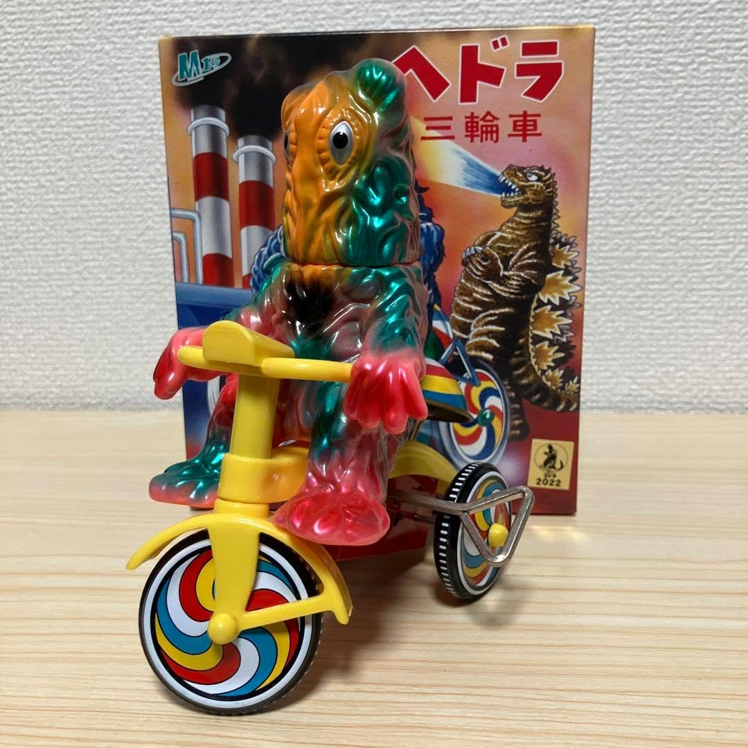 m1号 ヘドラ 三輪車 ハワイカラー M1号 ブルマァクゼンマイ