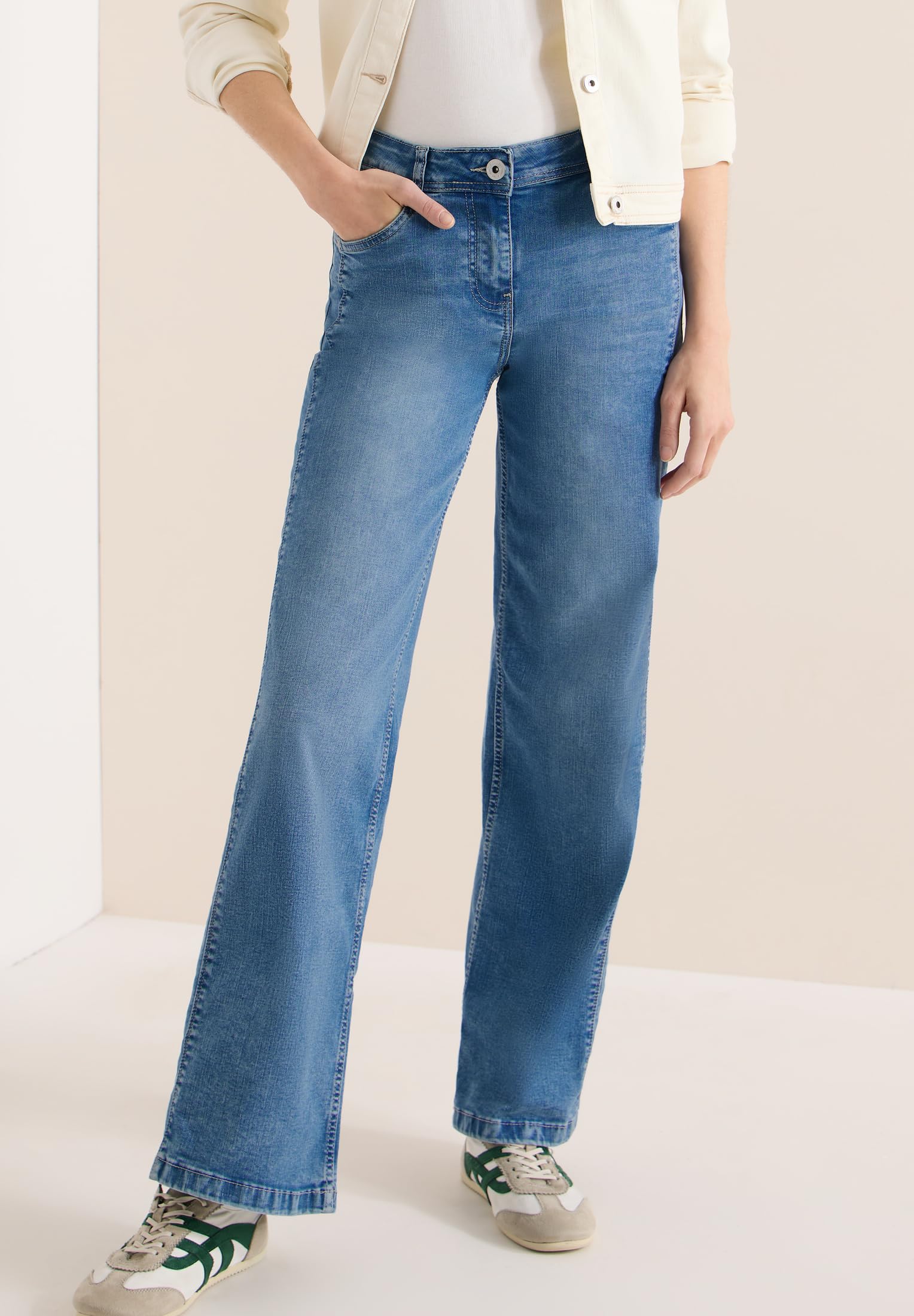 Cecil Damen Wide Leg Jeans 3817837
