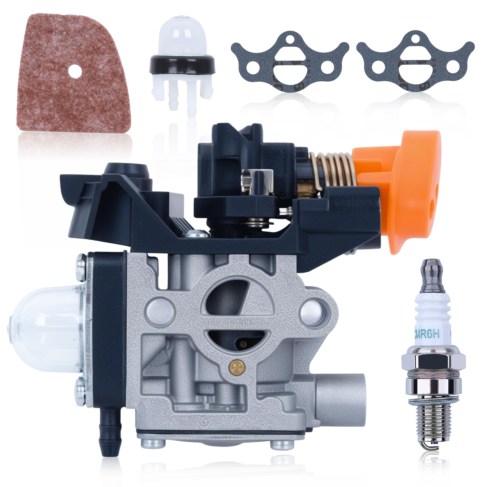 Adefol FS94 Carburetor Kit for Stihl FS94R FS94 HL94 HL92 HL91 FS94RZ FS94RCEZ FS94Z HL91KCE HL91KZ HL92CE HL92KCE Trimmer Brushcutter with Air Filter