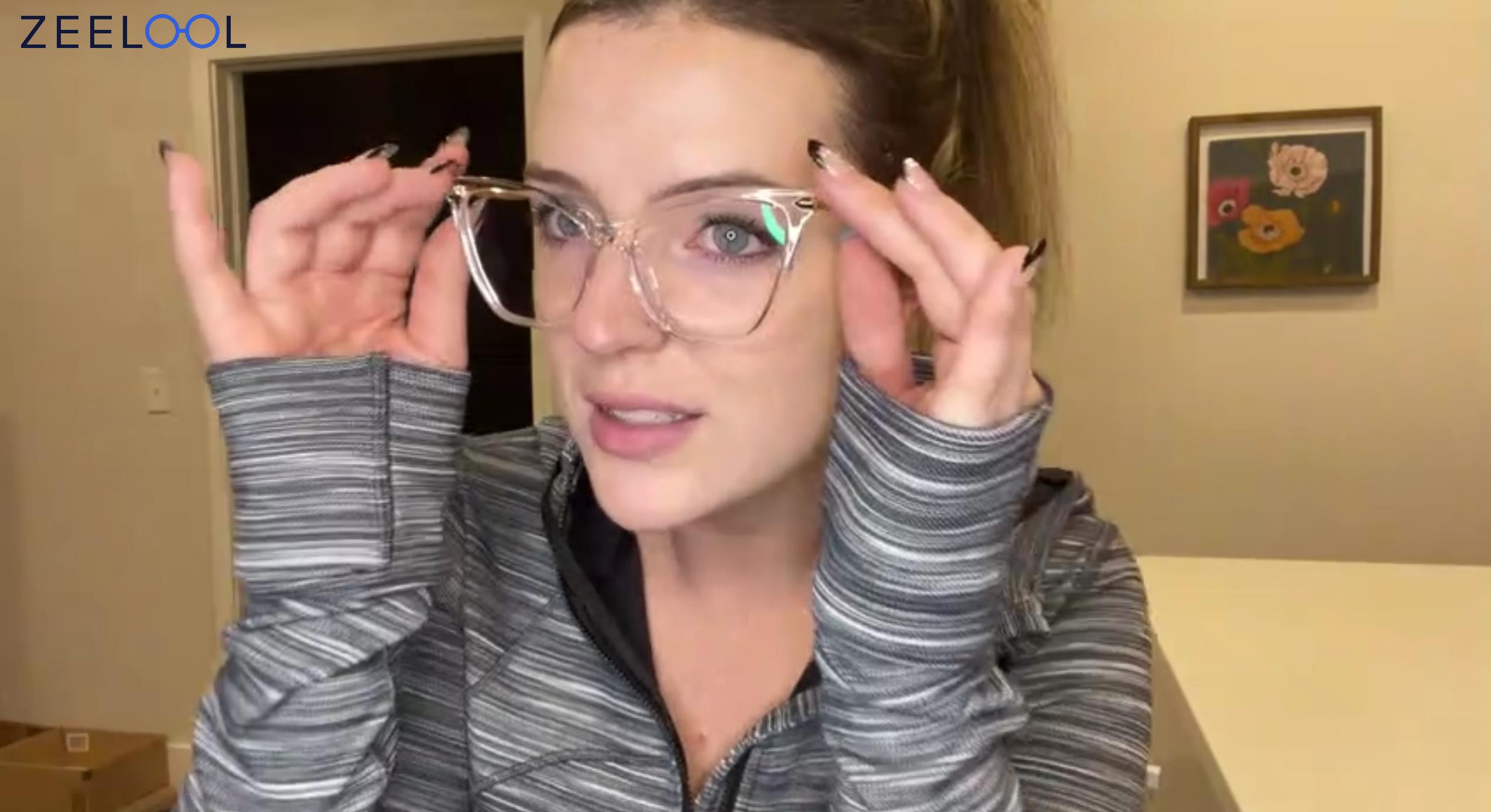 Watch Zeelool Chic Butterfly Eyeglasses for Women FX0206 on Amazon