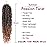 Passion Twist Hair - 8 Packs 12 Inch Passion Twist Crochet Hair For Women, Crochet Pretwisted Curly Hair Passion Twists Synthetic Braiding Hair Extensions (12 Inch 8 Packs, T30)