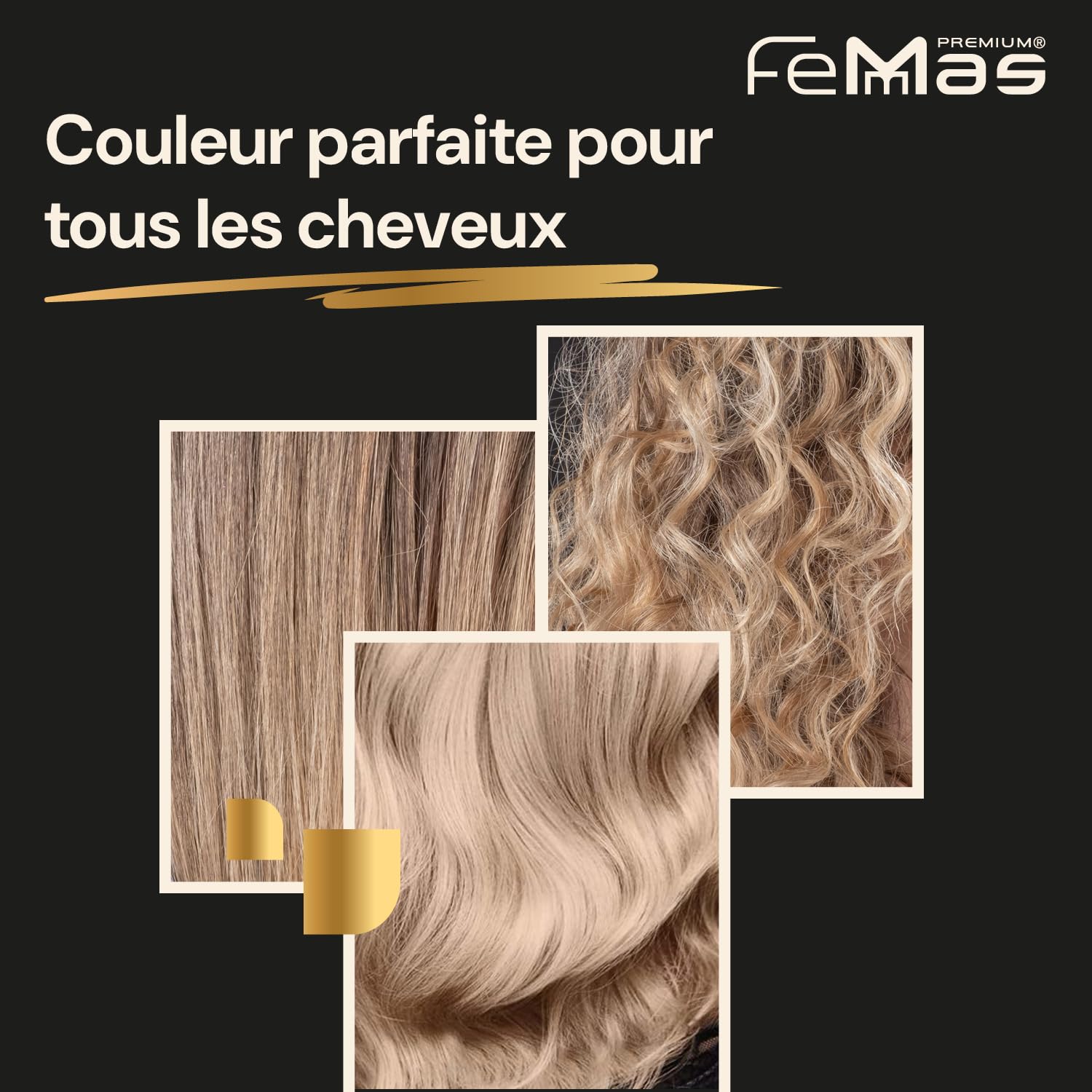 FemMas poudre décolorante bleue 1000g I Avec technologie Plex et huile d'argan I Blondissement uniforme I Ultra fort et sans poussière I Blanchiment cheveux pour des éclaircissements jusqu'à 9 nuances