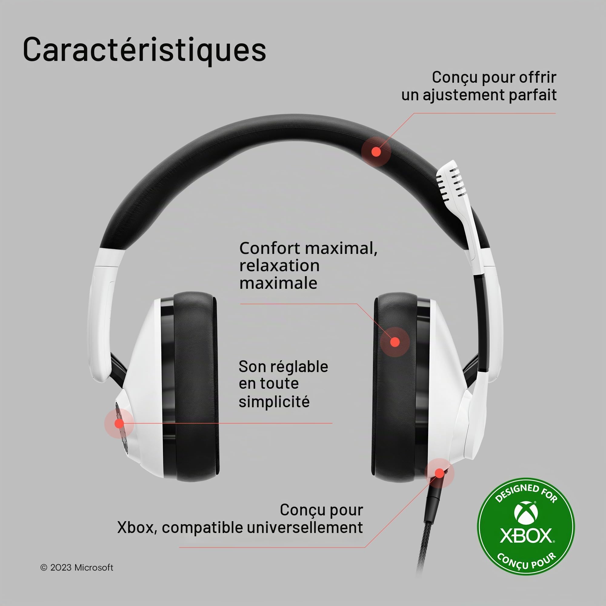 EPOS H3 Xbox Edition Filaire Casque Gaming | Casque Gamer Acoustique Fermée | Conçu pour Xbox Comprend des câbles pour PC, Mac, PS5™, PS4™ et Nintendo™ Switch