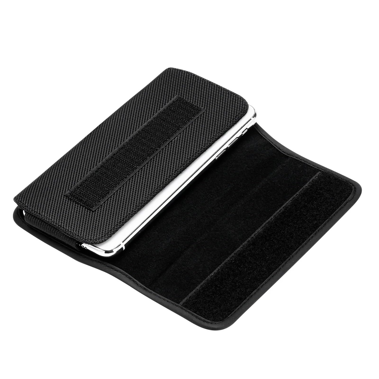 Phone Holster Case Nylon Cell Belt Clip 3.5-6. inch Pouch Carrying Waist Bag for per Escursionismo, Campeggio(XL)