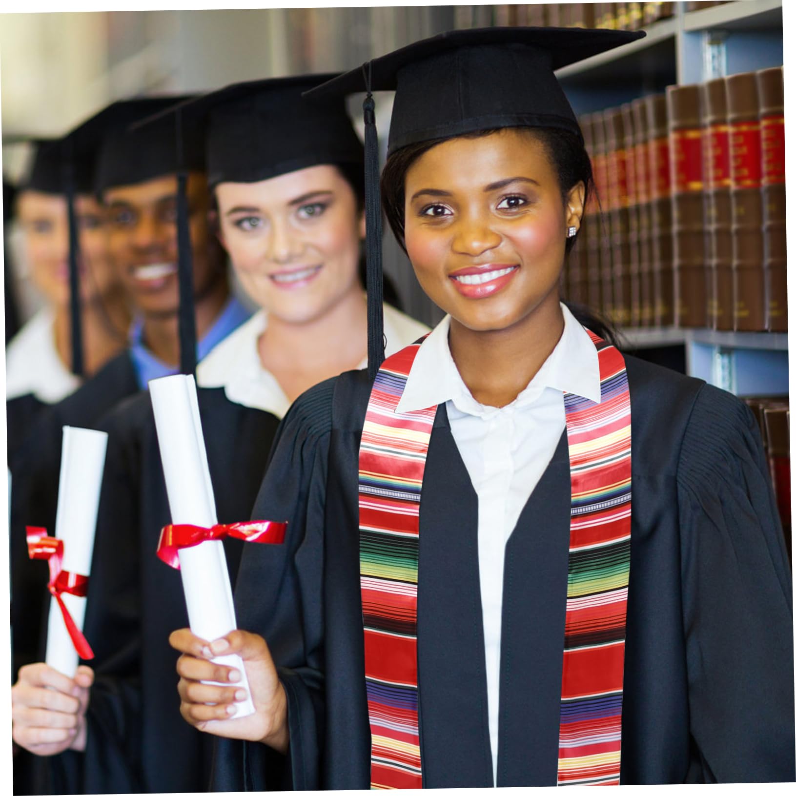 GAROZATION Graduation Neck Sash Senior Year Party Supplies Elegant Graduation Decor